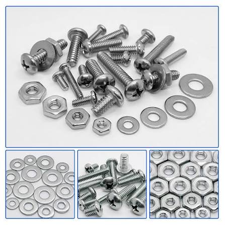 3x25mm Nuts & Boults (Set of 10)