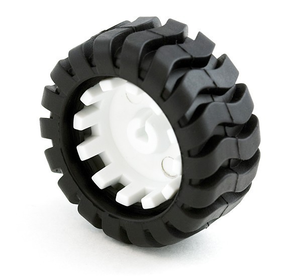 43mm Rubber Wheel for N20 Gear Motor