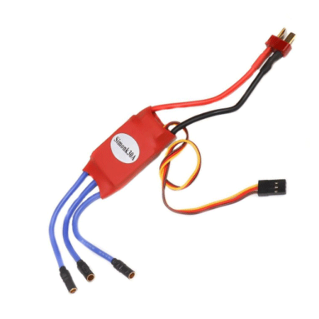 Simonk 30A BLDC ESC Electronic Speed Controller with connectors