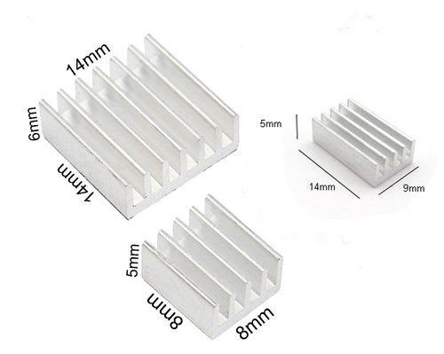 3 in 1 Aluminum Heat Sink Set 