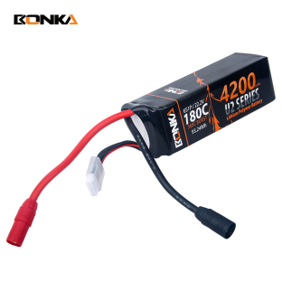 Bonka 14.8V 4200mAh 4S Lithium Polymer Lipo Battery
