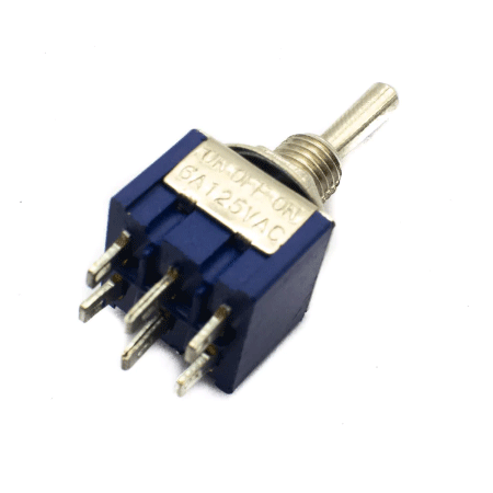 6 Pin Toggle Switch (3A 250V)