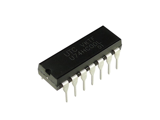 U74HC00L UTC – Quad 2-Input NAND Gate IC (Pack of 5)