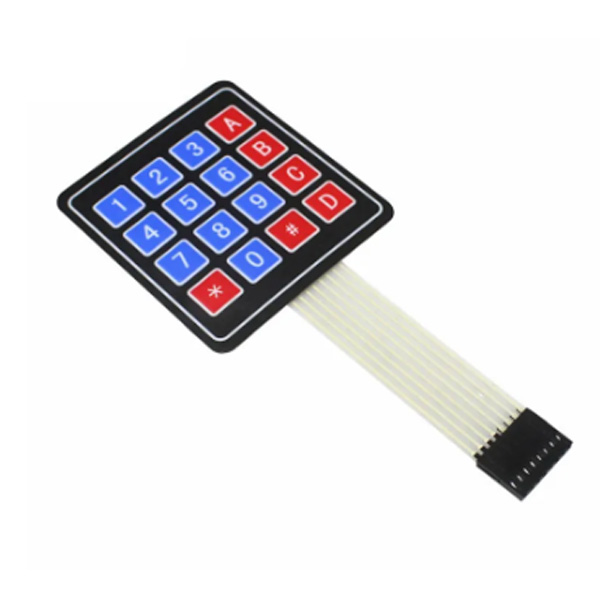 4x4 Matrix Keypad Input