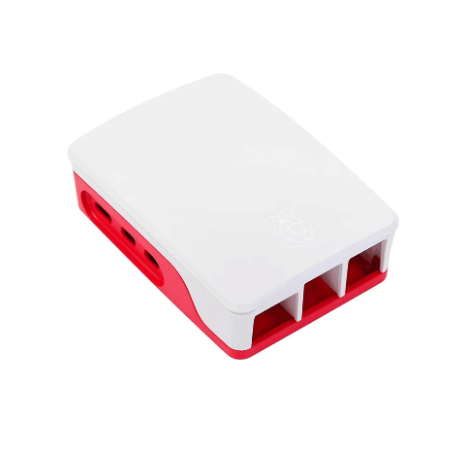 Raspberry Pi Case for Pi 5 Red/White