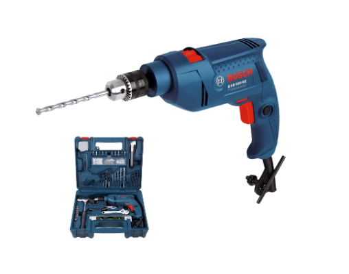 BOSCH GSB 500 RE Corded Electric Drill Tool Set – Powerful & Reliable Drilling Solution