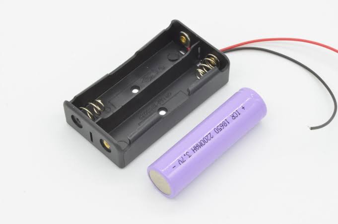 2 Cell 18650 3.7V Battery Holder